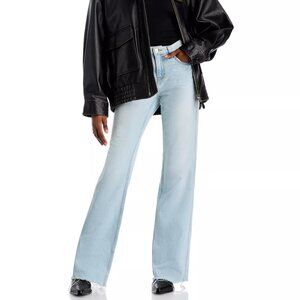 RE/DONE The Californian frayed mid-rise flared jeans in Big Sur Size 26 NWT